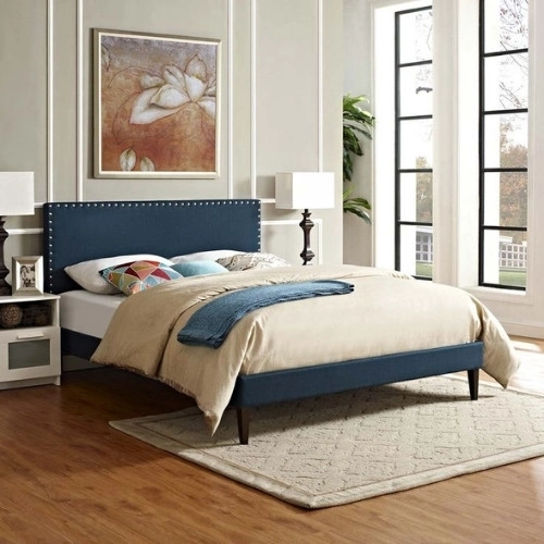 Luxury custom upholstered bed Dubai