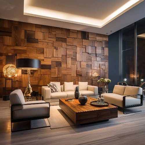 Decorative wall cladding panels